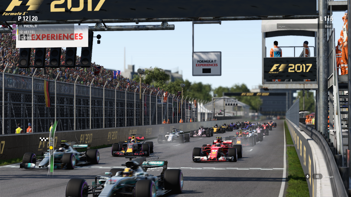 F1 2017 screenshot 2 for Playstation 4